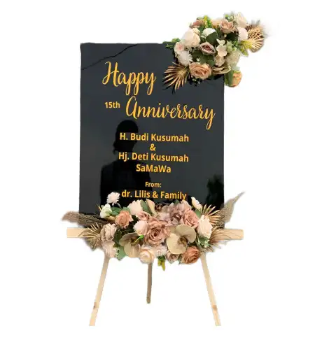 Papan Bunga Akrilik Cigobang